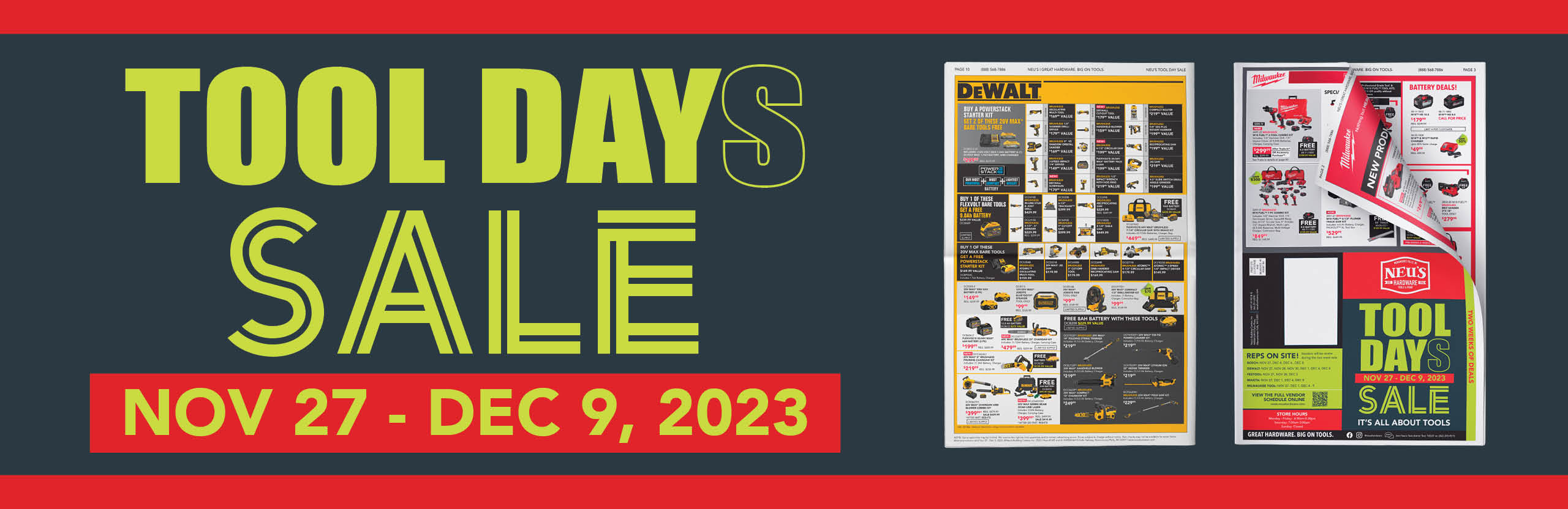 Neu's Tool Day(s) Sale » Neus Hardware Tools Paint